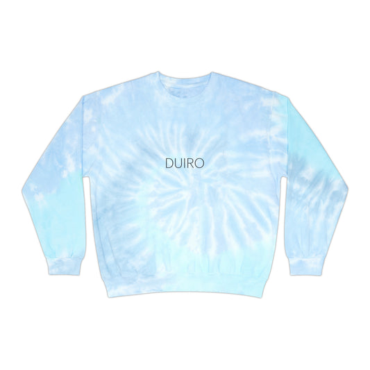 DUIRO Basic Collection Blue Tie-Dye Sweatshirt