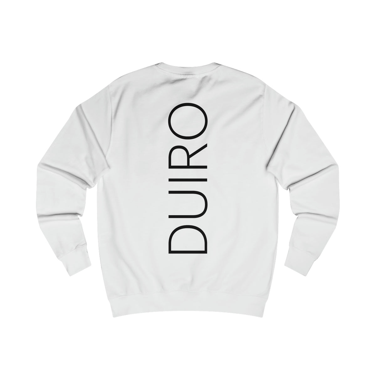 DUIRO Basic Collection White Sweatshirt